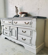 Load image into Gallery viewer, Rustic Chunky Vintage Large Buffet
