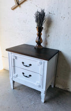Load image into Gallery viewer, Vintage Farmhouse Single Nightstand or End Table