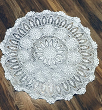 Load image into Gallery viewer, Shabby Chic Crochet Doily