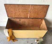 Load image into Gallery viewer, Adorable Vintage Handmade Toy Box our Trunk