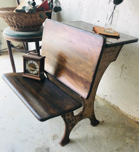 Amazing Revived Vintage School Desk