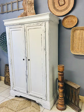 Load image into Gallery viewer, Rustic &amp; Shabby Large Clothes Armoire