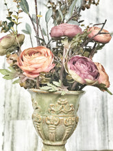 Load image into Gallery viewer, Pretty Floral Filled Ceramic Vase