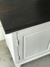 Load image into Gallery viewer, Rustic Farmhouse Chunky TV Stand