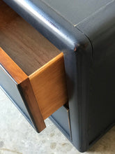Load image into Gallery viewer, Vintage Dixie Single Navy Blue Nightstand