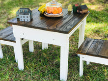 Load image into Gallery viewer, Adorable Mini Farmhouse Toddler Table &amp; Stools