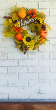 Load image into Gallery viewer, Pretty Handmade Fall Wreath