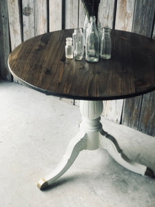 Beautiful Farmhouse Accent or Bistro Table