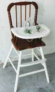 Darling Vintage Farmhouse Highchair