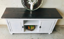 Load image into Gallery viewer, Rustic Farmhouse Chunky TV Stand