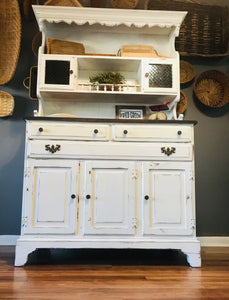 Beautiful Vintage Farmhouse Hutch