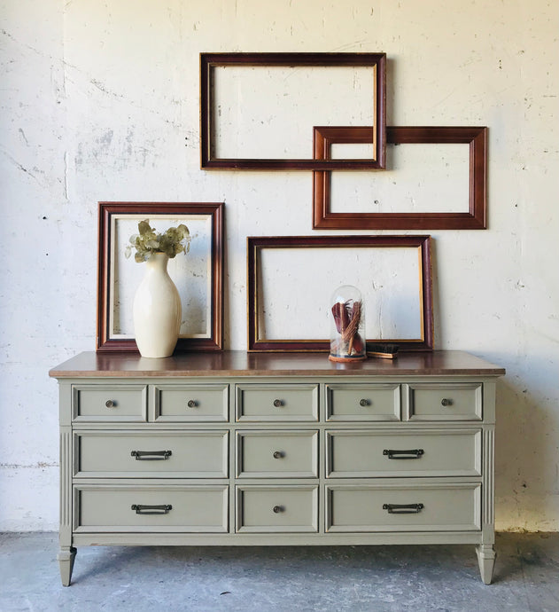 Stunning Vintage Dresser, Buffet, or TV Stand