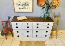 Load image into Gallery viewer, Adorable Vintage Farmhouse Dresser
