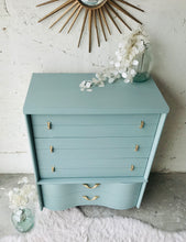 Load image into Gallery viewer, Pretty Revamped MCM Chest of Drawers