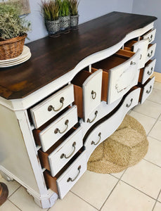 Stunning Large Farmhouse Long Dresser or Buffet