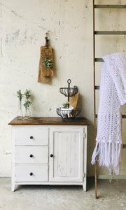 Adorable Farmhouse Storage Cabinet