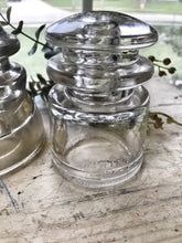 Load image into Gallery viewer, Vintage glass insulators (2)