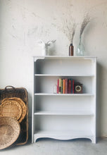 Load image into Gallery viewer, Cute Narrow Farmhouse Bookshelf