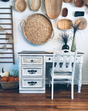Load image into Gallery viewer, Gorgeous Vintage Farmhouse Desk and Chair
