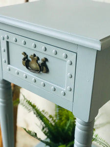 Cute Light Blue Single Nightstand