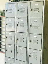 Load image into Gallery viewer, Amazing Vintage Industrial Metal Lockers