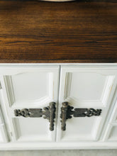 Load image into Gallery viewer, Stunning Large Vintage Farmhouse Buffet or Dresser