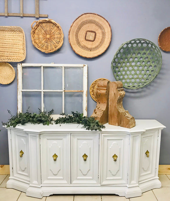 Beautiful Large Vintage Credenza or TV Stand