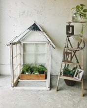 Load image into Gallery viewer, Salvaged Old Window Greenhouse without Door