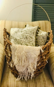 Giant Seagrass Woven Basket