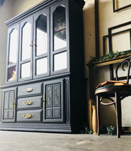 Load image into Gallery viewer, Moody Vintage China Cabinet