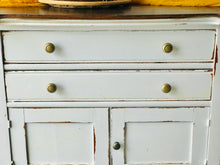 Load image into Gallery viewer, Charming Antique Rolling Cabinet