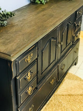Load image into Gallery viewer, Stunning Primitive Vintage Buffet or TV Stand
