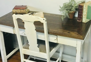 Adorable Farmhouse Desk & Chair