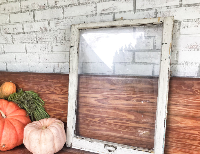 Old Chippy window pane