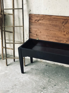 Pretty Vintage Piano Bench