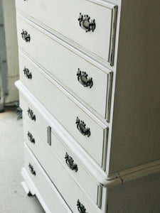 Perfect Farmhouse Tall Chest of Drawers